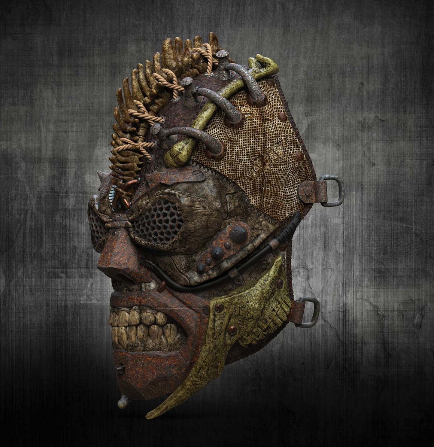 Apocalypto, vista posteriore tre quarti — Hero Craft 3D