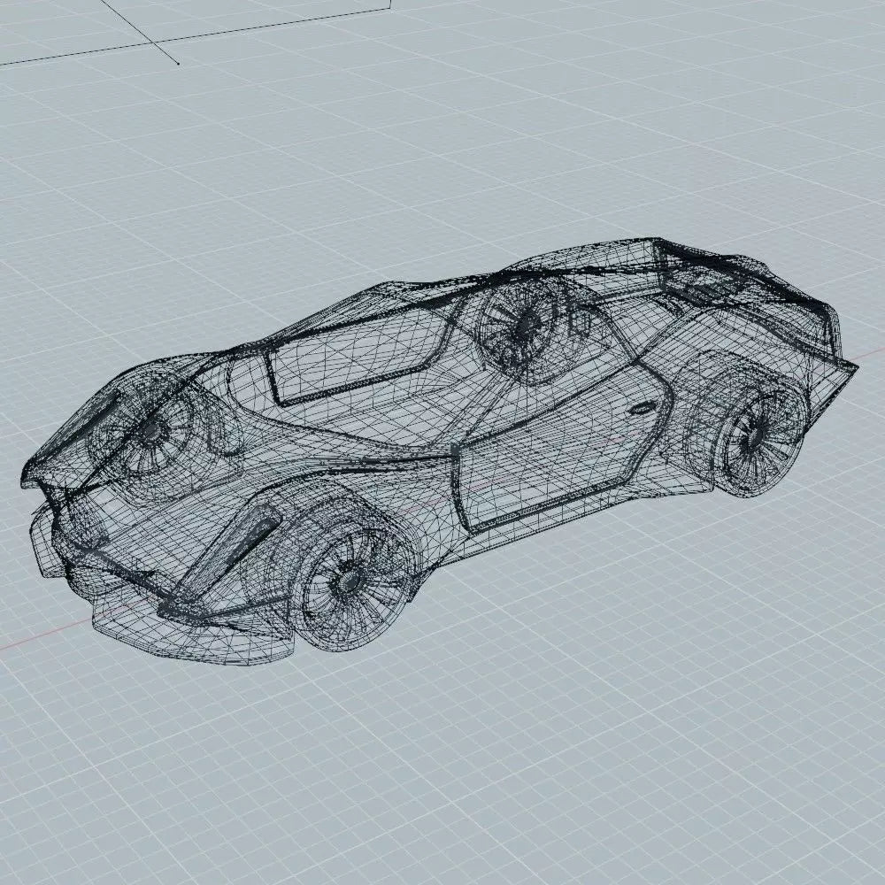 AKARIUS — Supercar Concept in Resina da Collezione