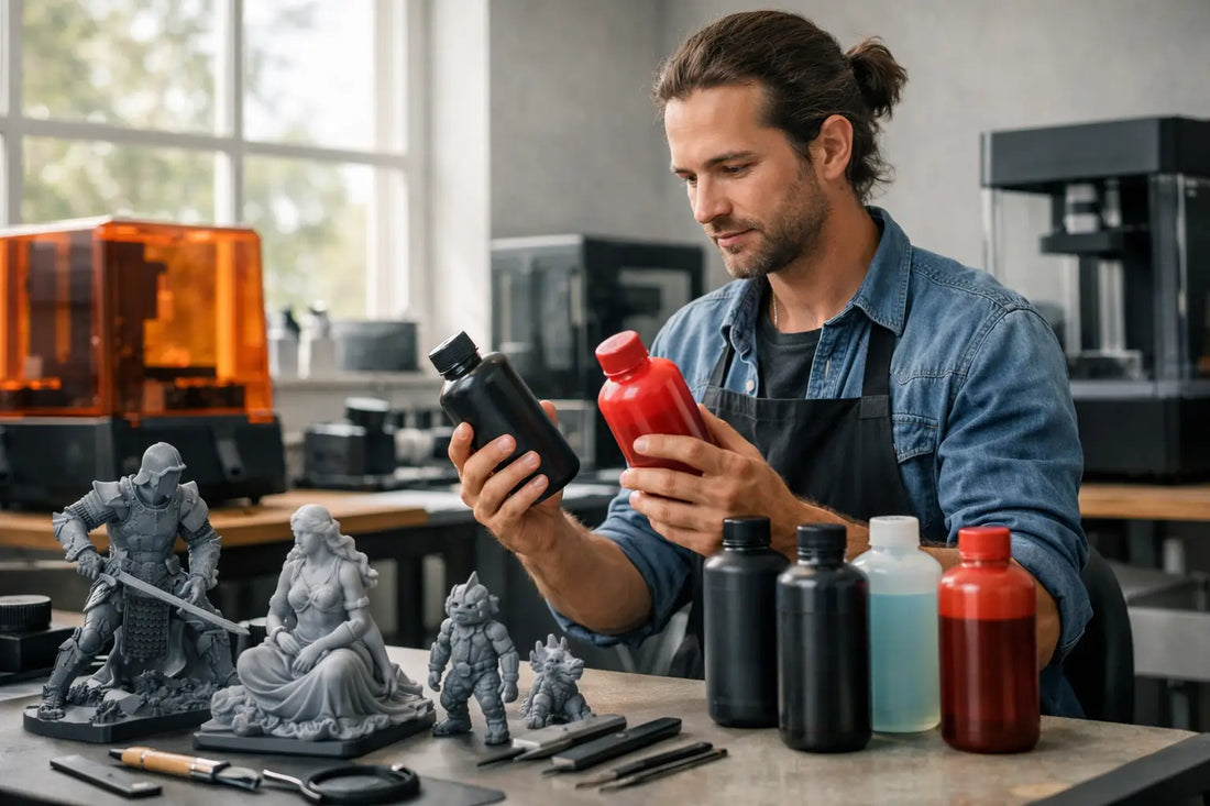 Quale resina scegliere per statue 3D