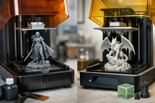 SLA vs MSLA per statue: quale scegliere