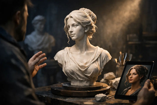 Come ordinare un busto personalizzato artistico