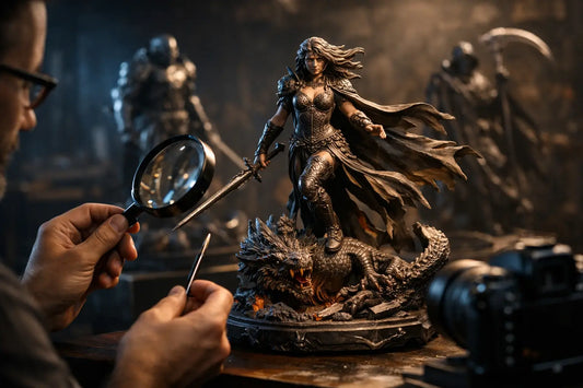 Come valutare qualità di una statua da collezione