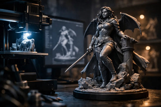 STL per statue: preparare modelli da collezione