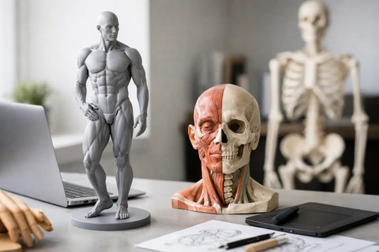 Anatomia artistica modello 3D: come sceglierlo