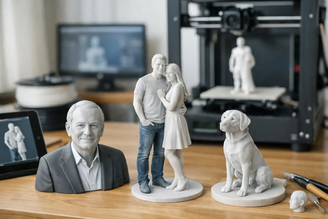 Sculture 3D personalizzate: come sceglierle