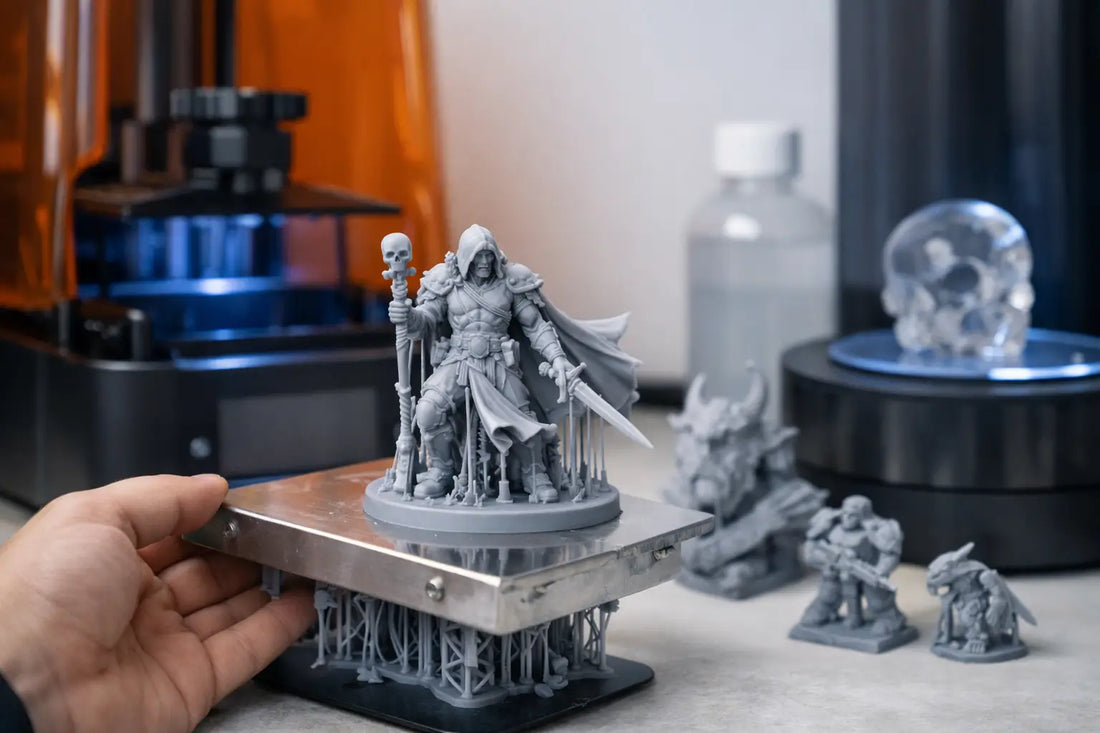 Modellazione 3D per stampa resin fatta bene