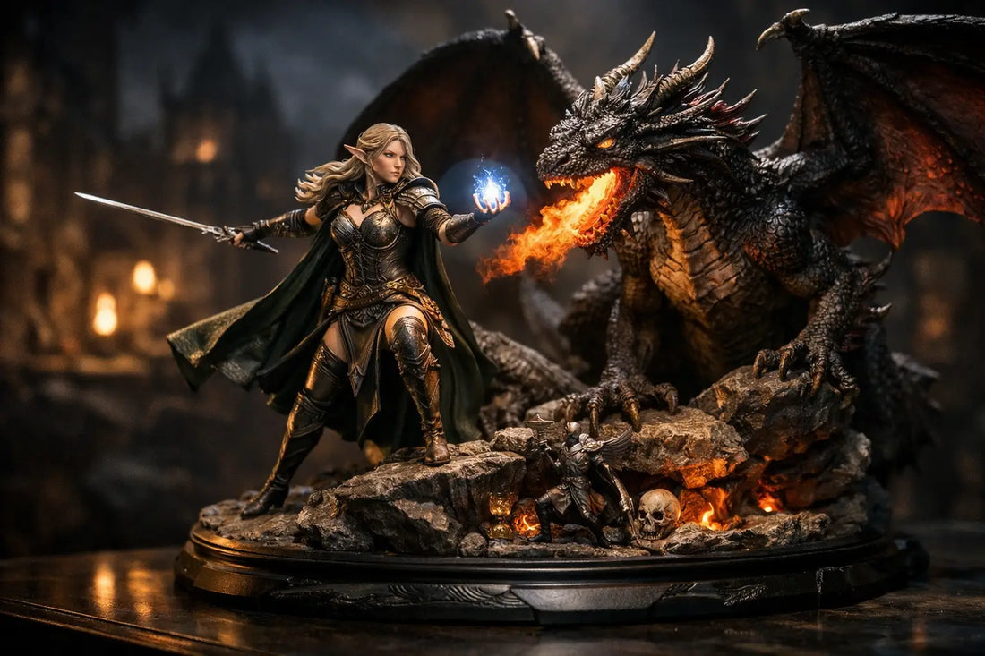 Collezionabili fantasy esclusivi da esporre