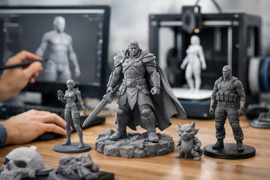 Modellazione personaggi per stampa 3D fatta bene