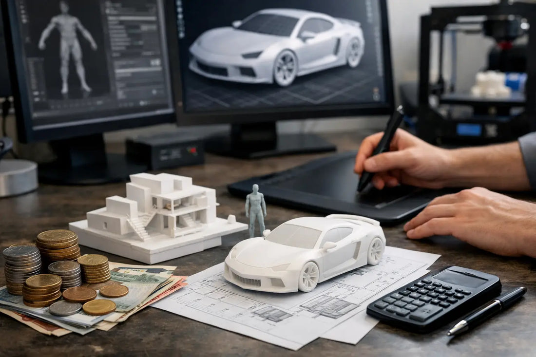 Quanto costa creare un modello 3D?