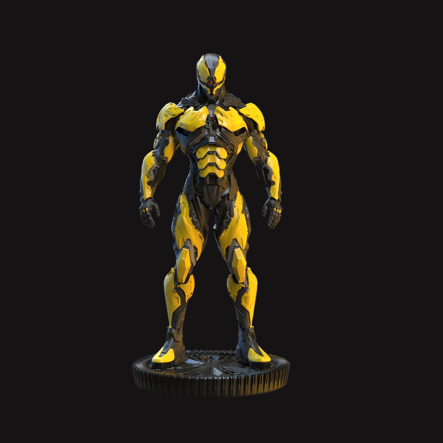 Kinetix-01 handmade resin statue - Hero Craft 3D