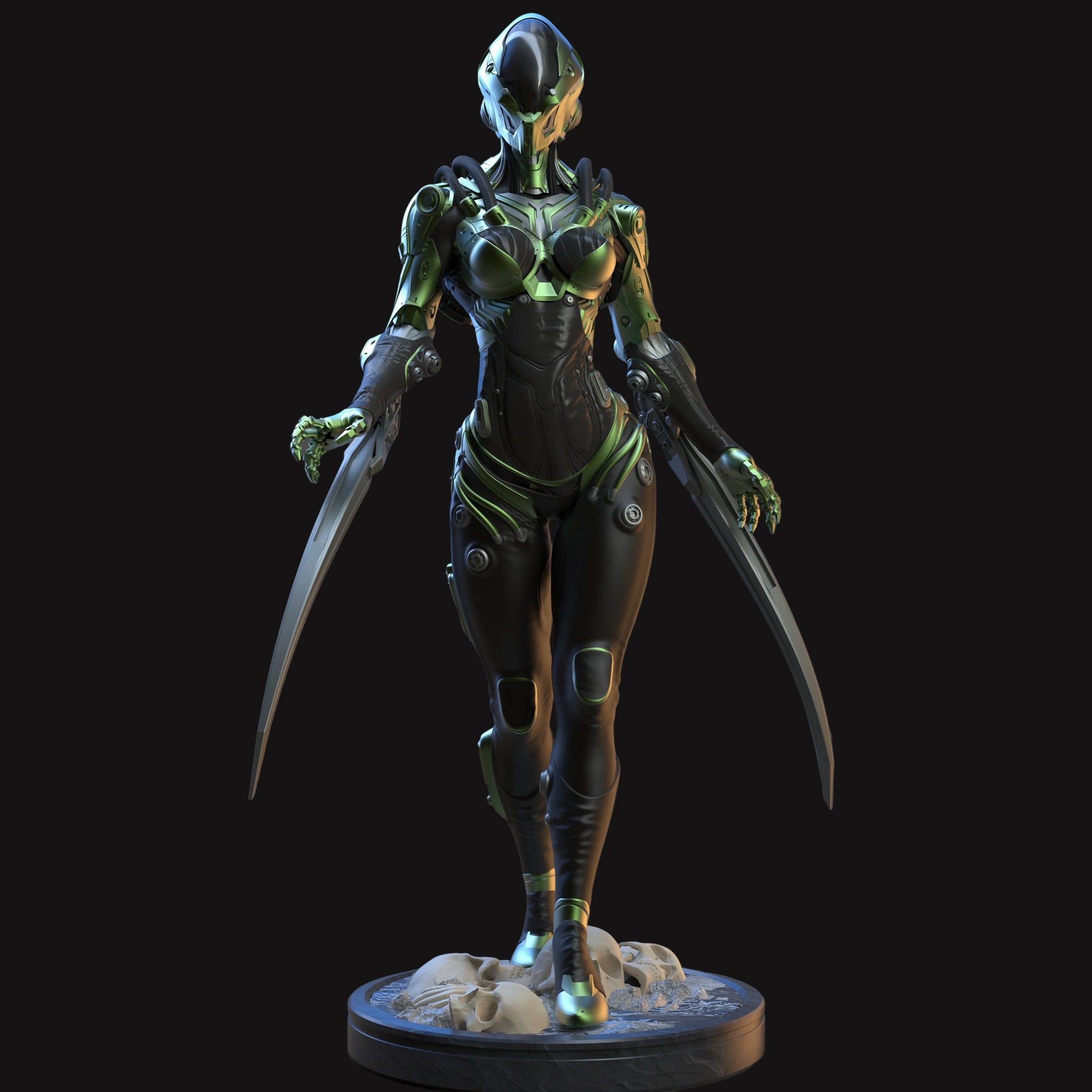"Mantis 01 handmade resin statue - Hero Craft 3D"