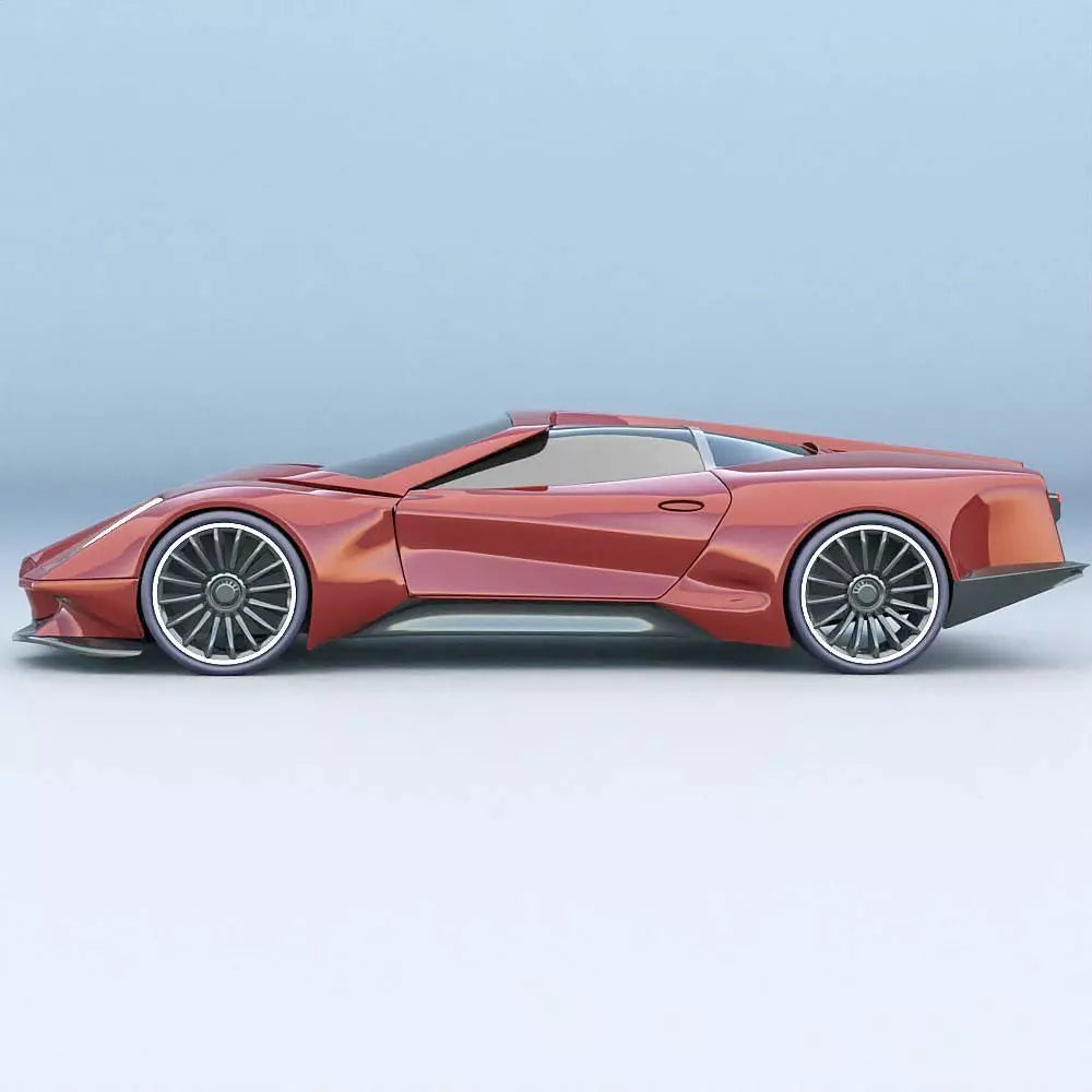 AKARIUS — Supercar Concept in Resina da Collezione