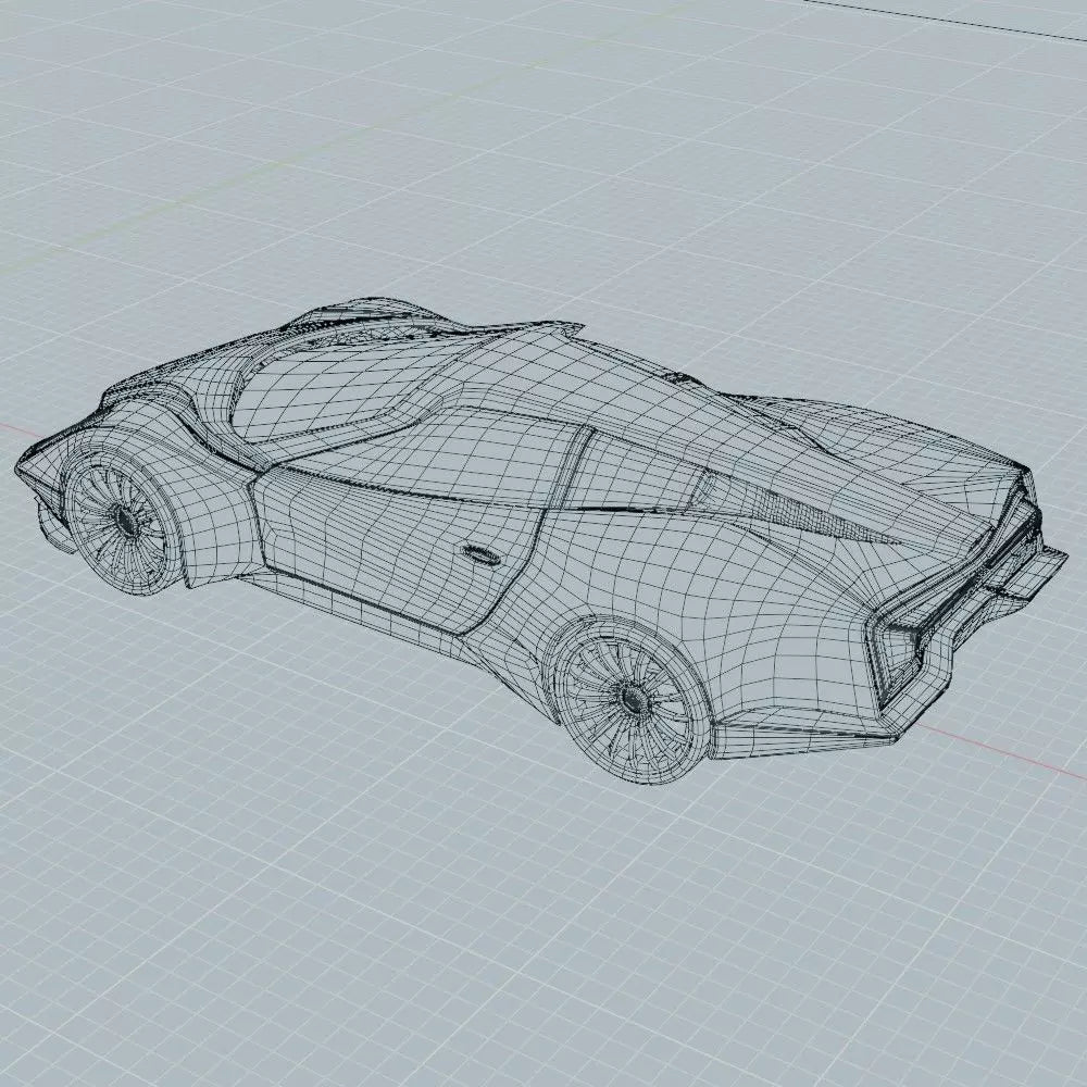 AKARIUS — Supercar Concept in Resina da Collezione