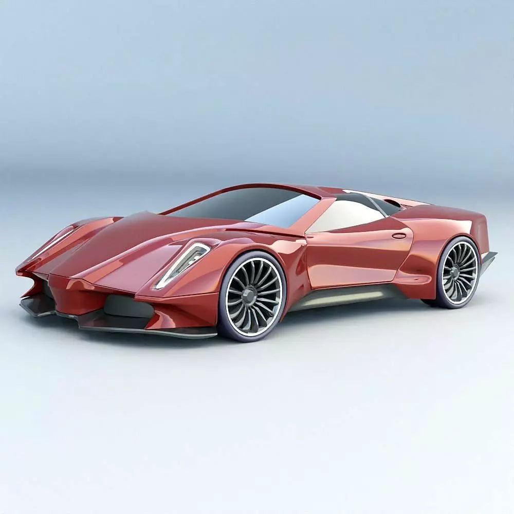AKARIUS — Supercar Concept in Resina da Collezione