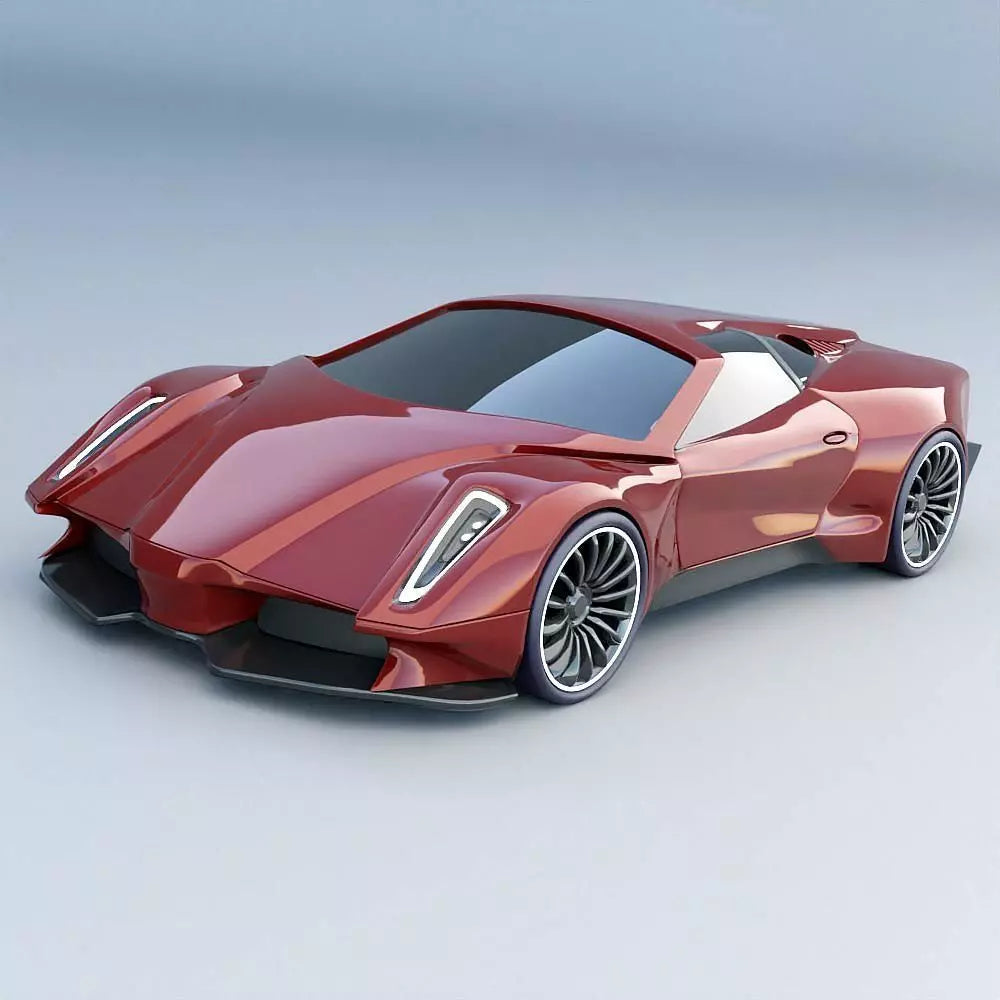 AKARIUS — Supercar Concept in Resina da Collezione
