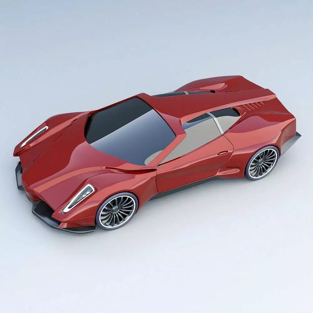 AKARIUS — Supercar Concept in Resina da Collezione