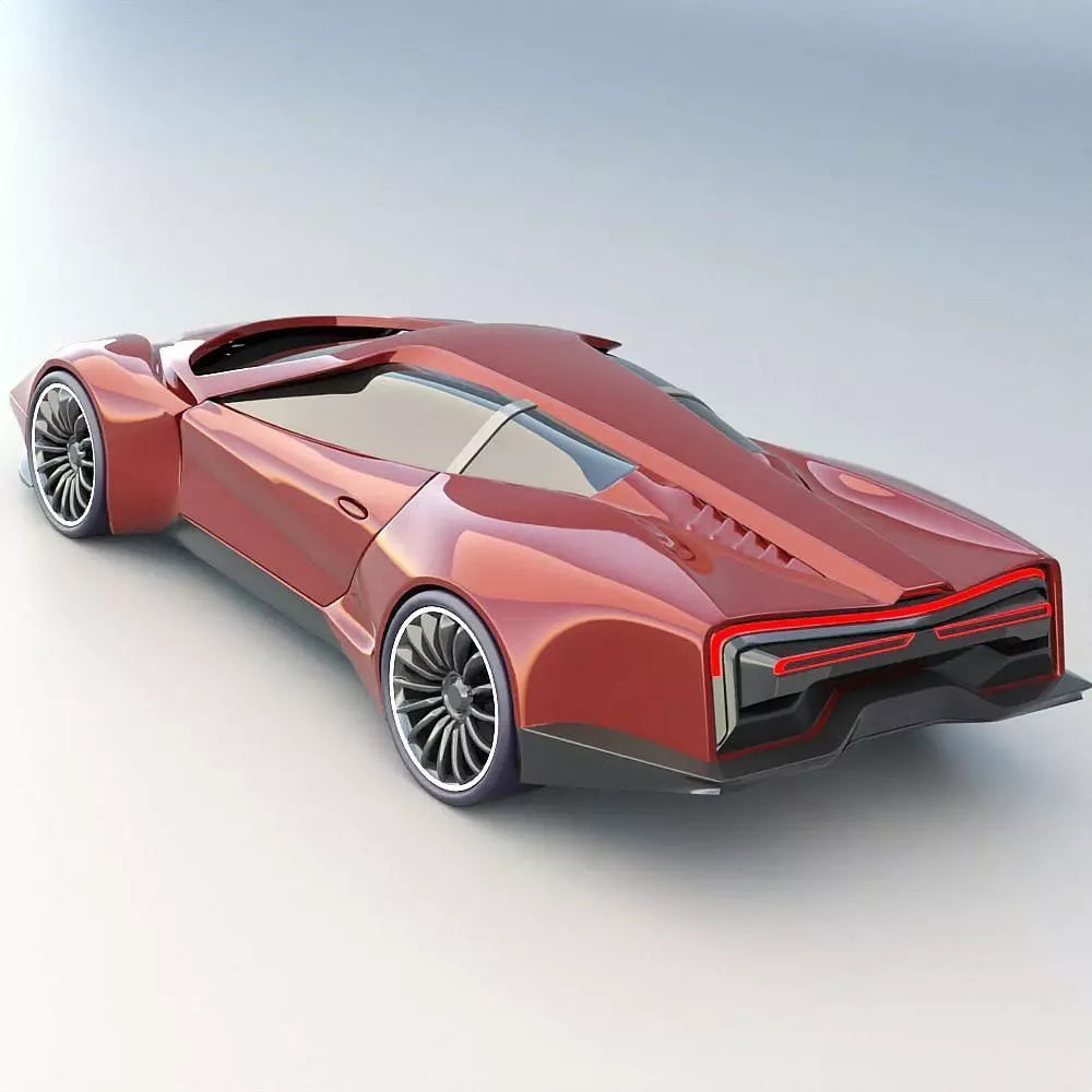 AKARIUS — Supercar Concept in Resina da Collezione