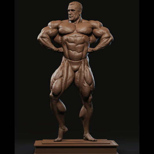 "Dorian Yates Bodybuilder handmade resin statue - Hero Craft 3D"