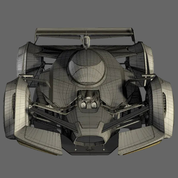 Senna MRC Tribute - Blueprint tre viste