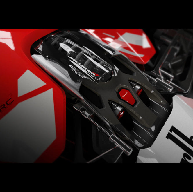 Senna MRC Tribute - Wireframe vista dall'alto