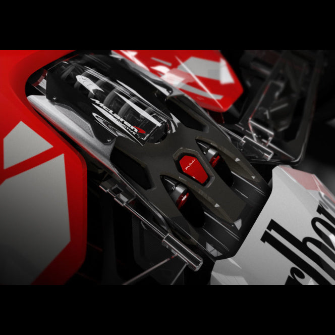 Senna MRC Tribute - Wireframe dettaglio frontale