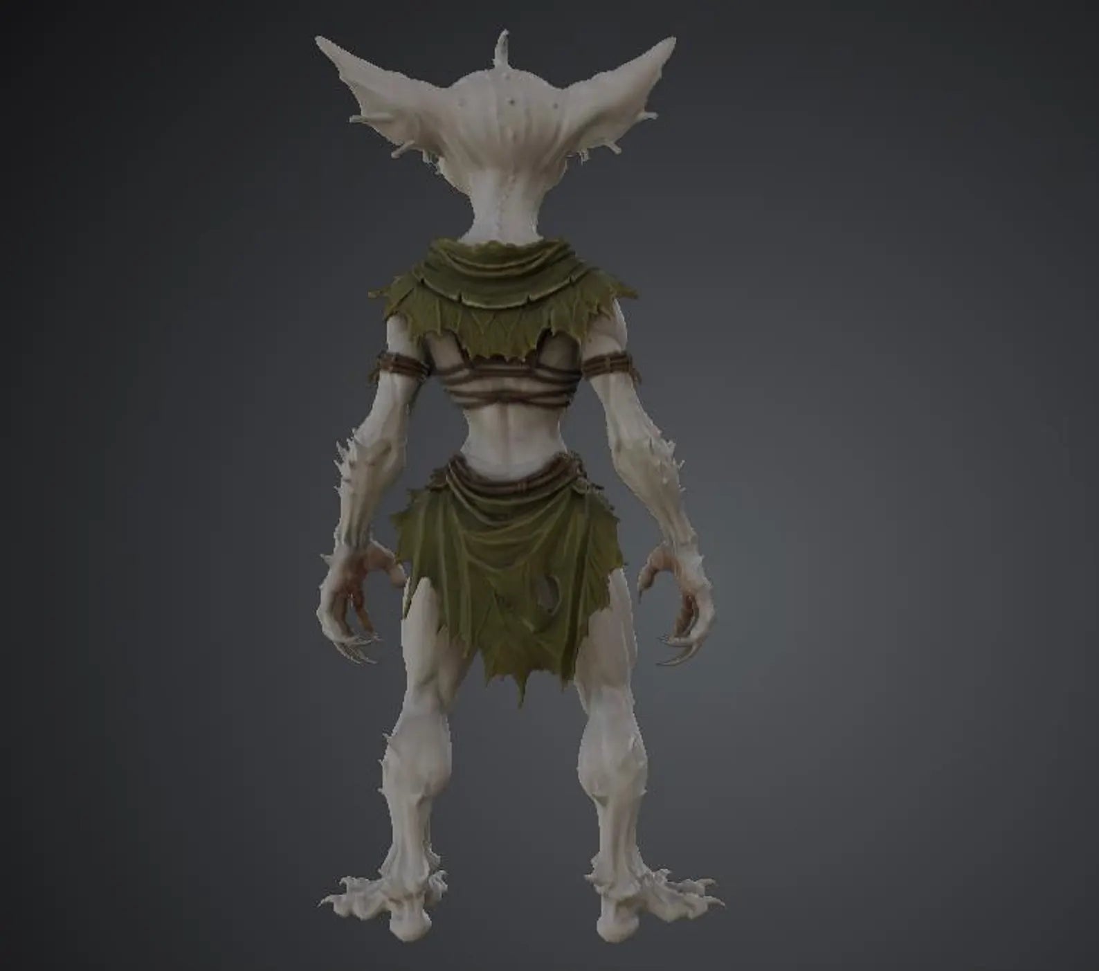 Sylvara — render colorato, creatura fantasy del bosco — Hero Craft 3D