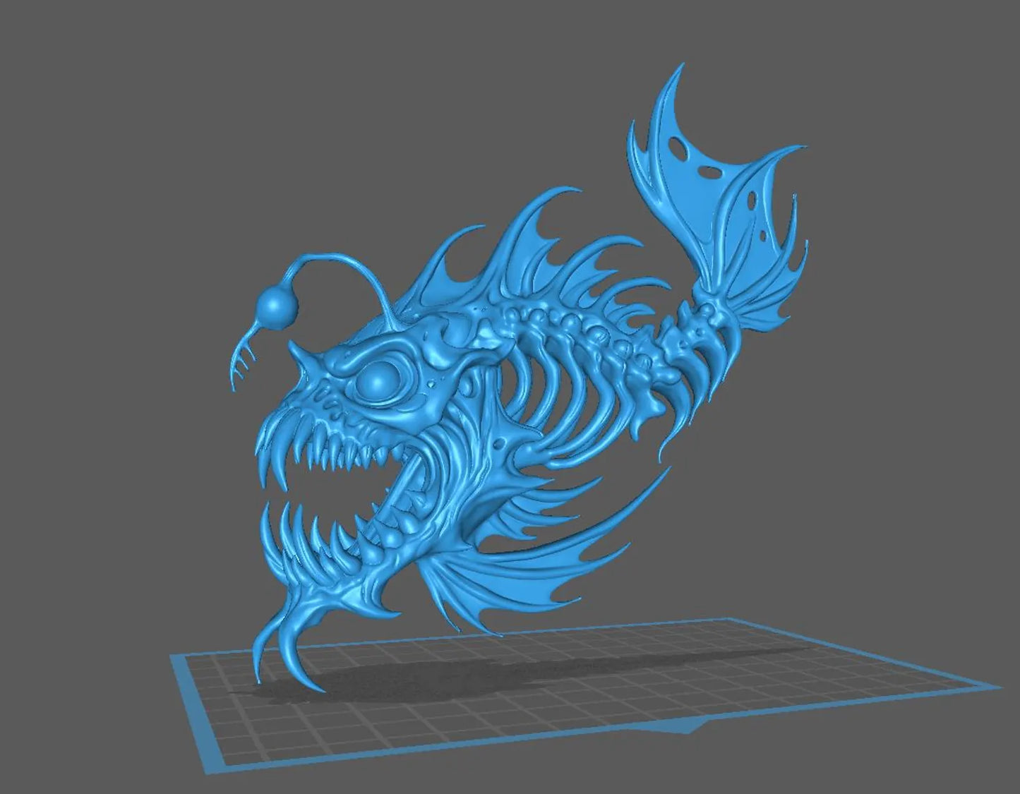 Abyssor - Render blu 3D