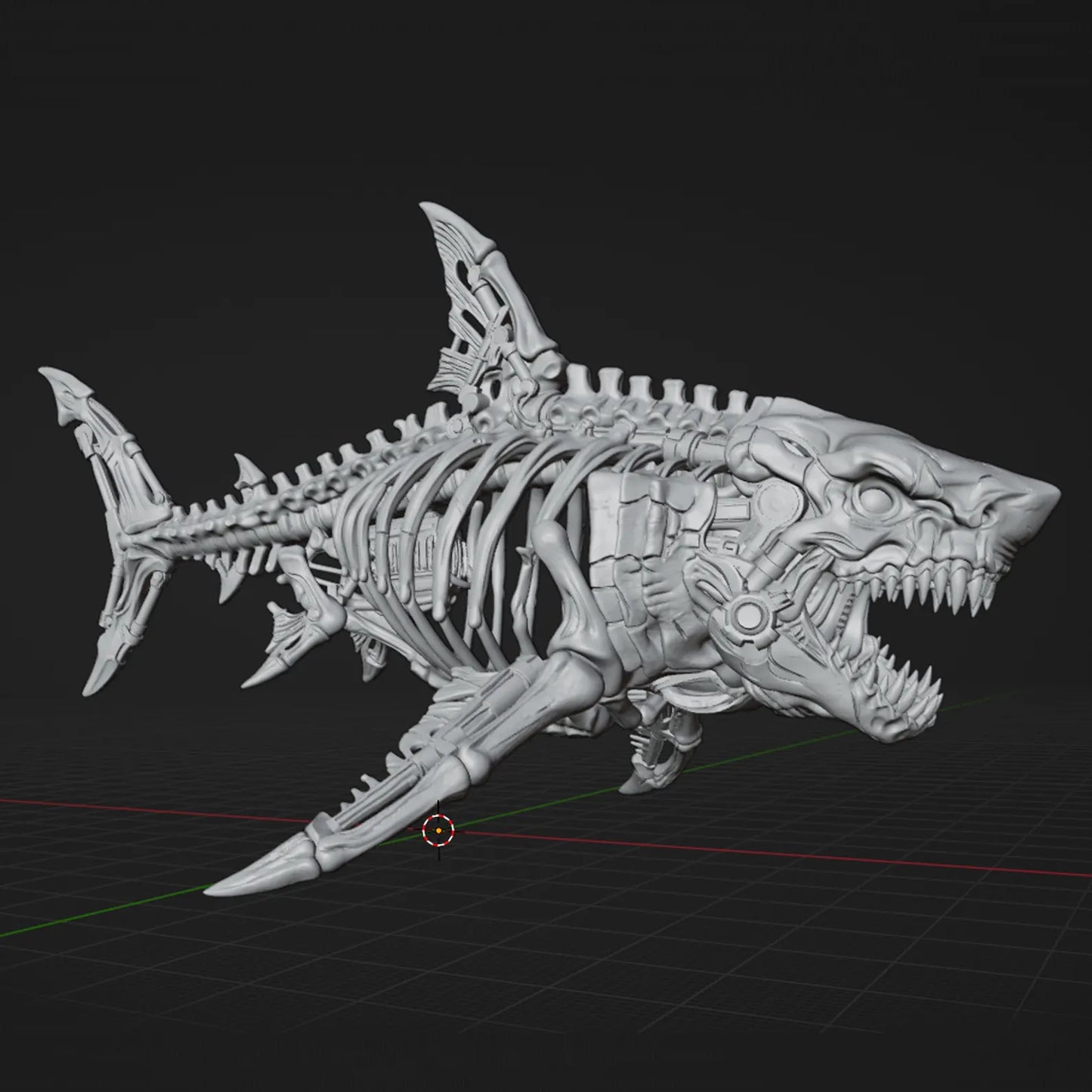 Mako Mechanicus - Vista 3D frontale