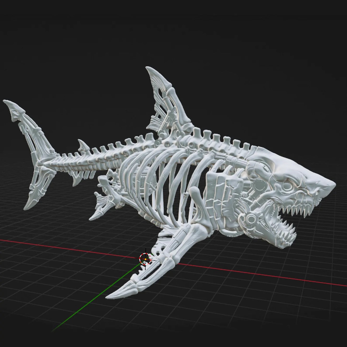 Mako Mechanicus - Vista 3D laterale