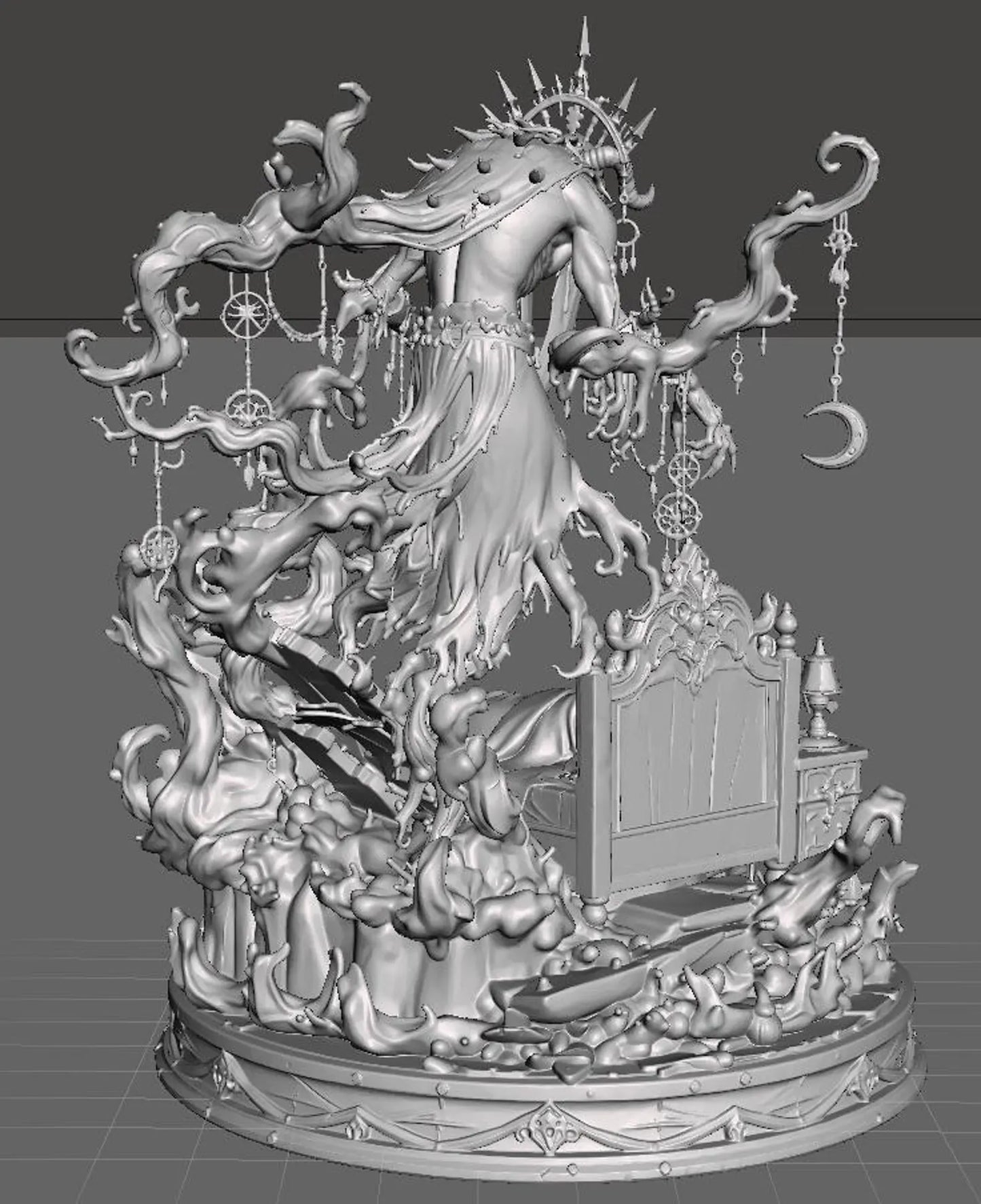 Dreameater - Statua Divoratore di Sogni - Vista frontale