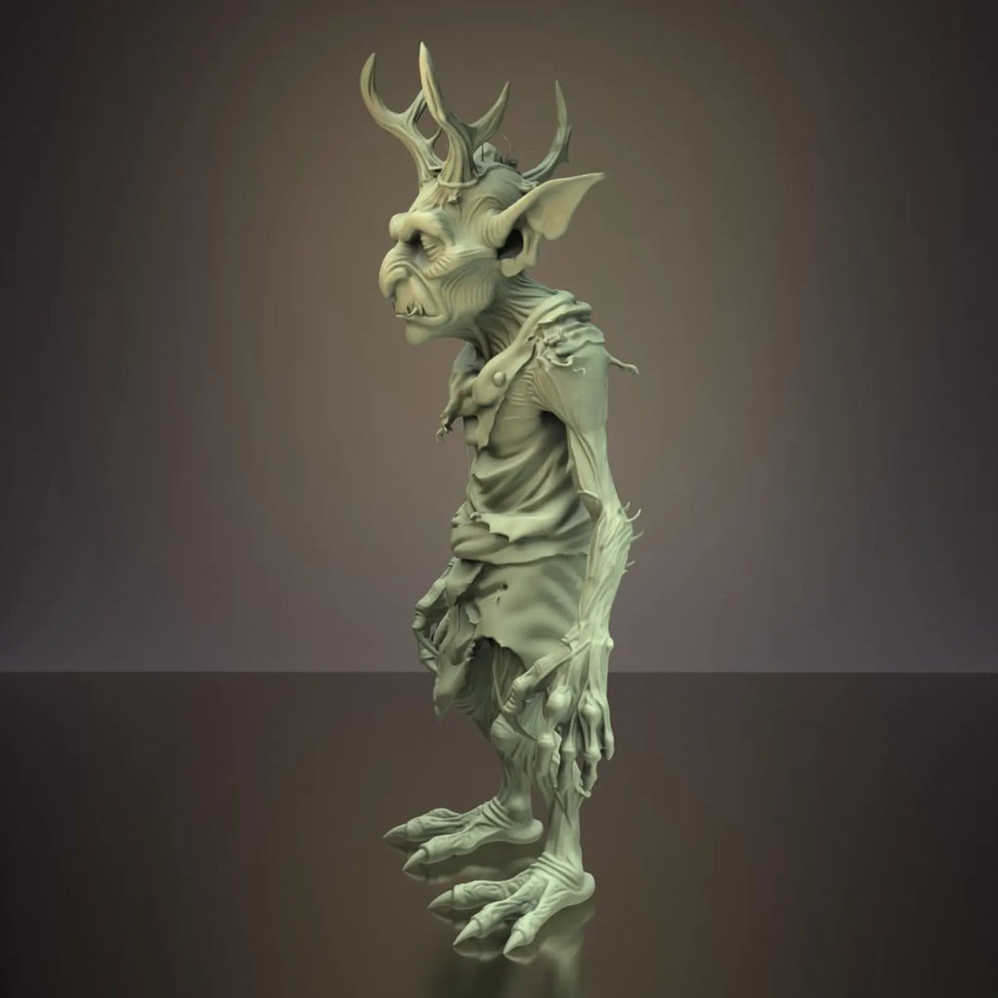 Gornek — wireframe 3D modello digitale — Hero Craft 3D