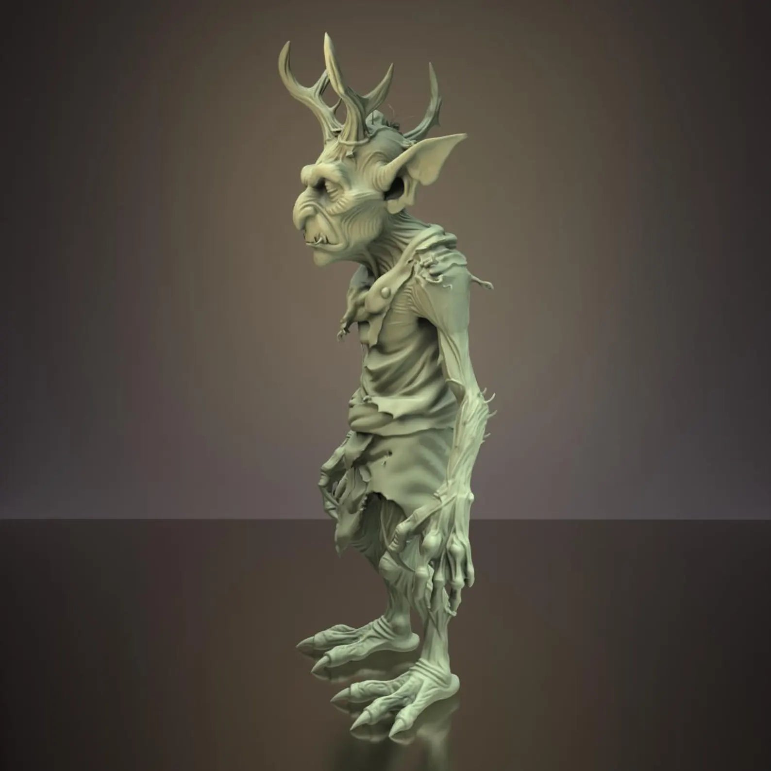 Gornek — wireframe 3D modello digitale — Hero Craft 3D