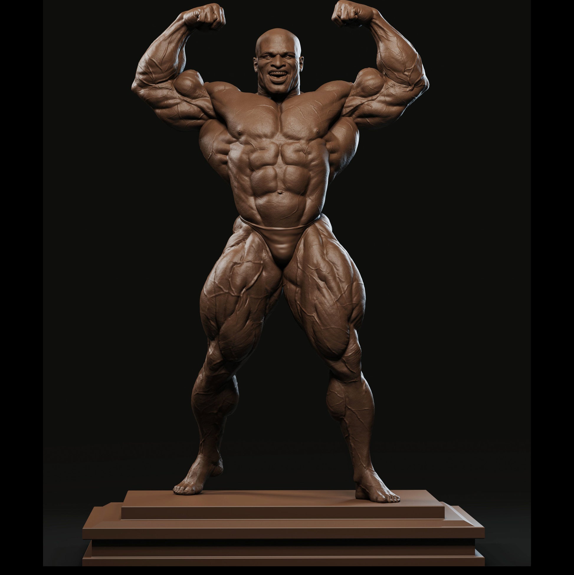 "Ronnie Coleman Bodybuilder handmade resin statue - Hero Craft 3D"