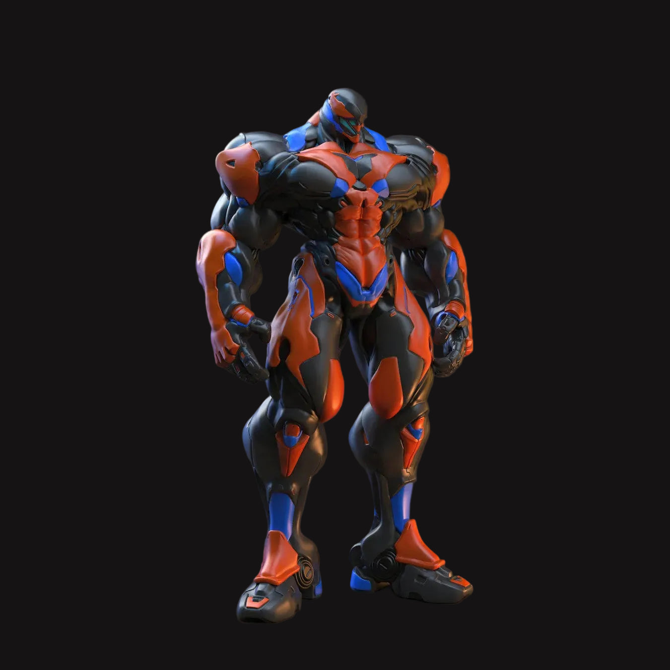 Aegis-7 Il Colosso Generoso statua mecha in resina da collezione dipinta a mano Hero Craft 3D